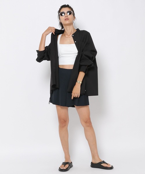 HEREIAM（ヘレイアム）の「【HEREIAM】耐塩素＆UVカット／ラッシュショートパンツ（その他パンツ・レディース・ブラック・MEDIUM/LARGE）」の2枚目の写真