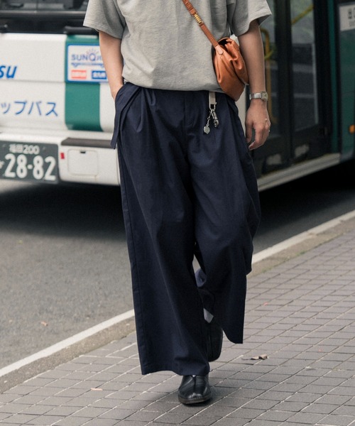 MONONOW STRAIGHT SLACKS（モノナウ　ストレートスラックス） Nanmo.（ナンモ）の「【ZOZO TOWN限定】THE LINEN STRAIGHT