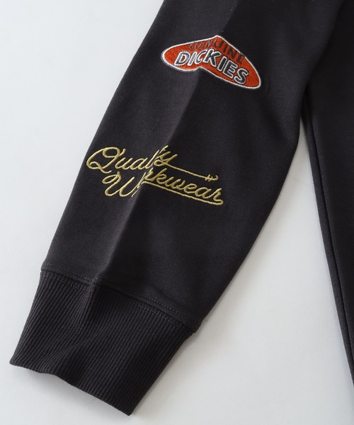 Dickies(ディッキーズ)の「【GENUINE DICKIES/ジェニュインディッキーズ】スリーブ刺繍ロゴ スウェット トレーナー(スウェット・レディース・オートミール/スミクロ/杢グレー・M/L)」の10枚目の写真
