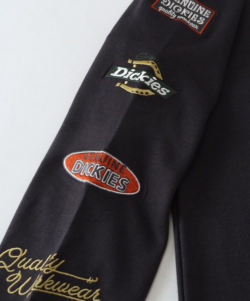 Dickies(ディッキーズ)の「【GENUINE DICKIES/ジェニュインディッキーズ】スリーブ刺繍ロゴ スウェット トレーナー(スウェット・レディース・オートミール/スミクロ/杢グレー・M/L)」の11枚目の写真