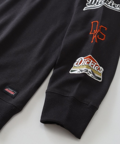 Dickies(ディッキーズ)の「【GENUINE DICKIES/ジェニュインディッキーズ】スリーブ刺繍ロゴ スウェット トレーナー(スウェット・レディース・オートミール/スミクロ/杢グレー・M/L)」の12枚目の写真