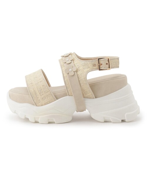 【セール】フラワーベルトスポサン（サンダル）｜ESPERANZA（エスペランサ）