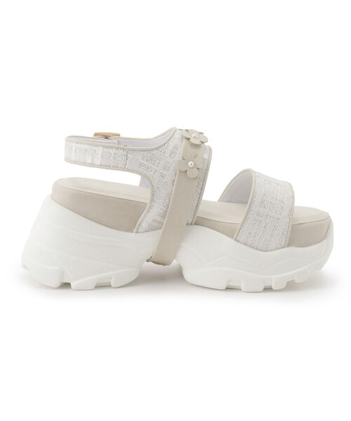 【セール】フラワーベルトスポサン（サンダル）｜ESPERANZA（エスペランサ）