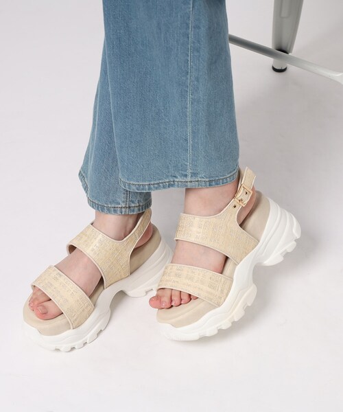 【セール】フラワーベルトスポサン（サンダル）｜ESPERANZA（エスペランサ）