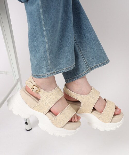 【セール】フラワーベルトスポサン（サンダル）｜ESPERANZA（エスペランサ）