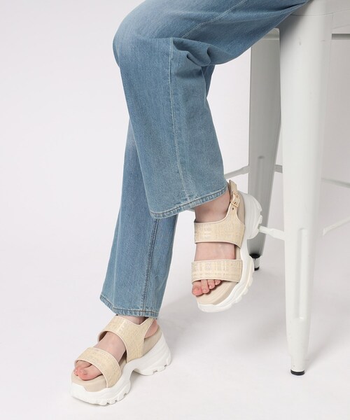 【セール】フラワーベルトスポサン（サンダル）｜ESPERANZA（エスペランサ）