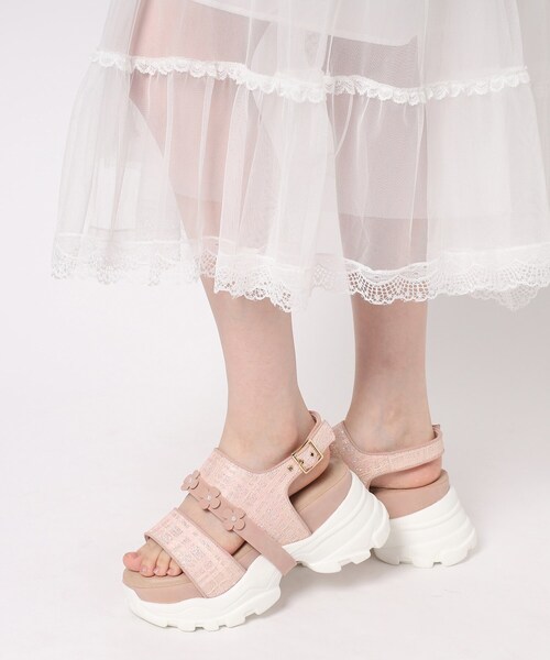 【セール】フラワーベルトスポサン（サンダル）｜ESPERANZA（エスペランサ）