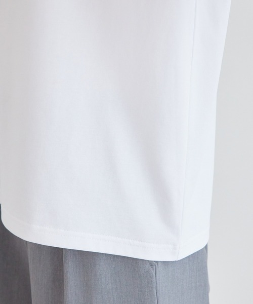 ROPE' PICNIC（ロペピクニック）の「RENUフォトTシャツ/冷感（Tシャツ/カットソー・レディース・ホワイト系その他2/ブラック/ホワイト系その他・38）」の13枚目の写真