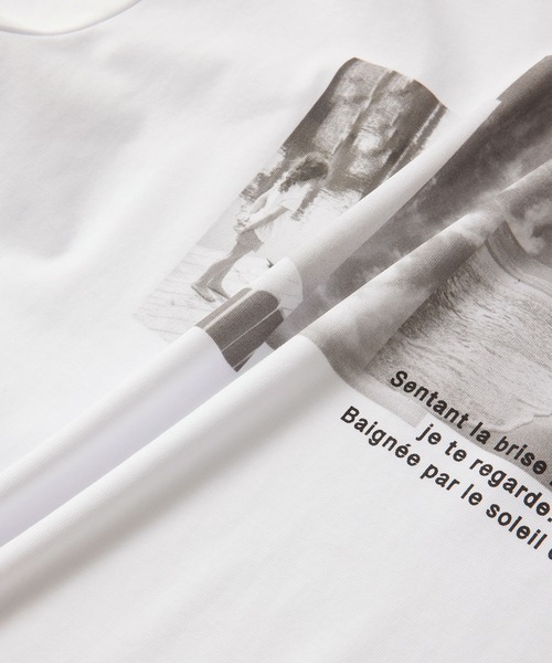 ROPE' PICNIC（ロペピクニック）の「RENUフォトTシャツ/冷感（Tシャツ/カットソー・レディース・ホワイト系その他2/ブラック/ホワイト系その他・38）」の5枚目の写真