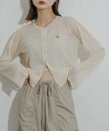 SENSE OF PLACE by URBAN RESEARCH | シシュウコンパクトニットカーディガン(カーディガン/ボレロ)