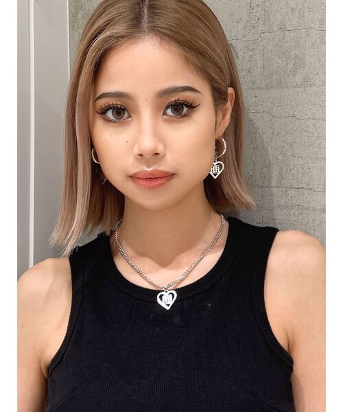 GYDA(ジェイダ)の「JEYSUS GYGYハートピアス(ピアス(両耳用)・レディース・シルバー/ゴールド・FREE)」の7枚目の写真