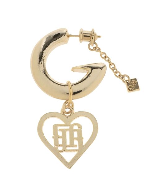 GYDA(ジェイダ)の「JEYSUS GYGYハートピアス(ピアス(両耳用)・レディース・シルバー/ゴールド・FREE)」の6枚目の写真