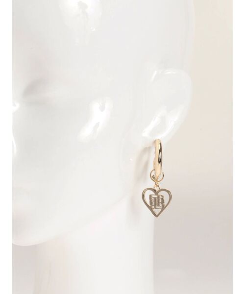 GYDA(ジェイダ)の「JEYSUS GYGYハートピアス(ピアス(両耳用)・レディース・シルバー/ゴールド・FREE)」の3枚目の写真