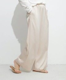 Doux Belle | ウエストゴム仕様ワイドパンツ(スラックス)