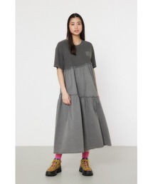 RODEO CROWNS WIDE BOWL | ピグメントギャザードッキングワンピース(ワンピース)