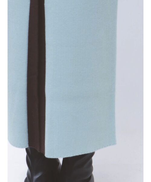 LAGUNAMOON（ラグナムーン）の「フロントボタンベアニットワンピース（ワンピース・レディース・アイボリー/ブラック/ライトブルー・SMALL/MEDIUM）」の12枚目の写真