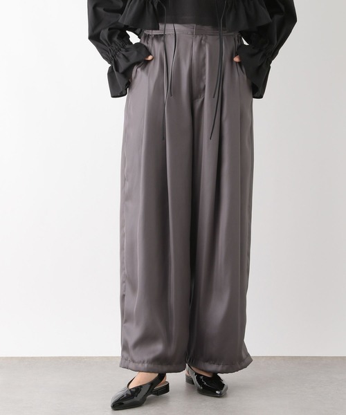 セール】2タック光沢パンツ 125331（その他パンツ）｜LEPSIM