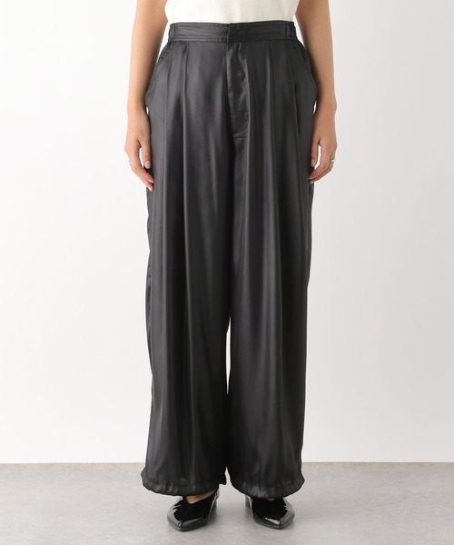 LEPSIM(レプシィム)の「2タック光沢パンツ 125331(その他パンツ・レディース・ブラウン/ブラック/チャコールグレー・FREE)」の16枚目の写真