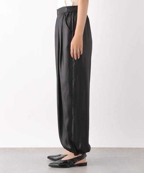 LEPSIM(レプシィム)の「2タック光沢パンツ 125331(その他パンツ・レディース・ブラウン/ブラック/チャコールグレー・FREE)」の14枚目の写真