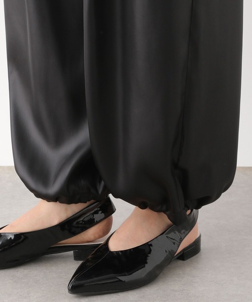 LEPSIM(レプシィム)の「2タック光沢パンツ 125331(その他パンツ・レディース・ブラウン/ブラック/チャコールグレー・FREE)」の10枚目の写真