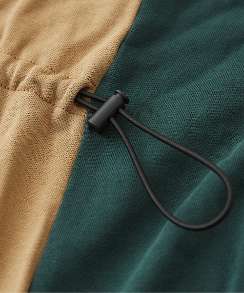 CUBE SUGAR（キューブシュガー）の「配色切替スウェットドロストワンピース（ワンピース・レディース・ブラック/グレー/ベージュ・M）」の17枚目の写真