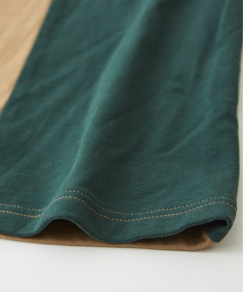 CUBE SUGAR（キューブシュガー）の「配色切替スウェットドロストワンピース（ワンピース・レディース・ブラック/グレー/ベージュ・M）」の21枚目の写真