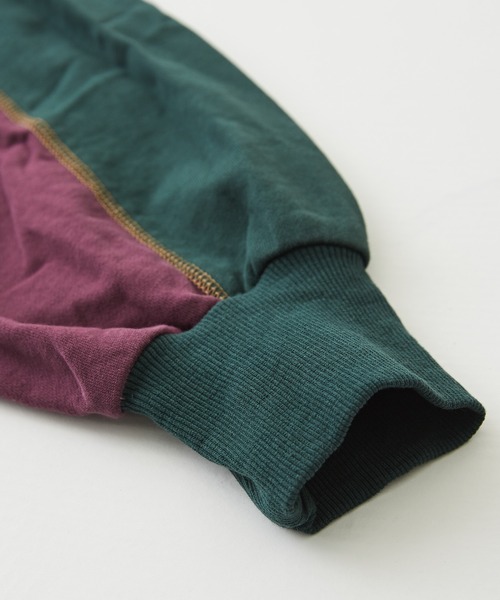 CUBE SUGAR（キューブシュガー）の「配色切替スウェットドロストワンピース（ワンピース・レディース・ブラック/グレー/ベージュ・M）」の22枚目の写真