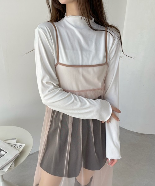 Ada.（エイダ）の「キャミソールワンピース（ワンピース・レディース・ライム・FREE）」の3枚目の写真