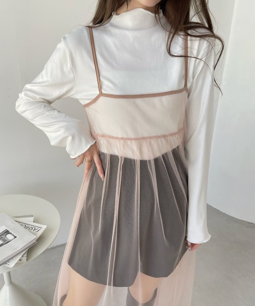 Ada.（エイダ）の「キャミソールワンピース（ワンピース・レディース・ライム・FREE）」の4枚目の写真