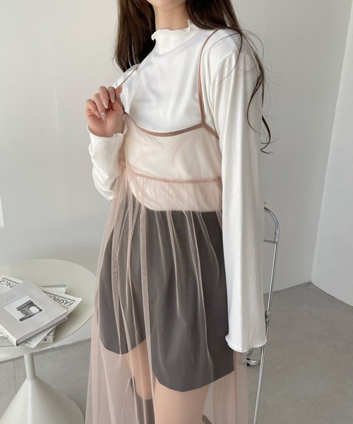 Ada.（エイダ）の「キャミソールワンピース（ワンピース・レディース・ライム・FREE）」の5枚目の写真