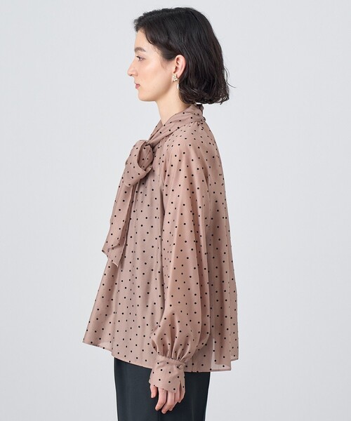 セール】オーガンジーラグランタイ ブラウス（シャツ/ブラウス