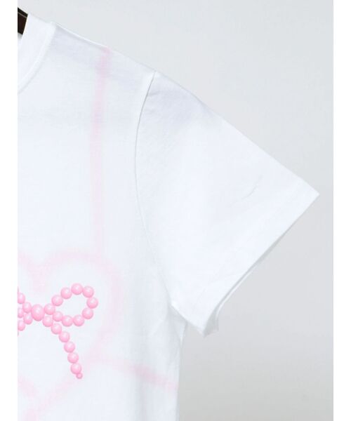 RUNWAY channel(ランウェイチャネル)の「【YEGG】Bikini T-shirt(Tシャツ/カットソー・レディース・ホワイト/ピンク・FREE)」の13枚目の写真