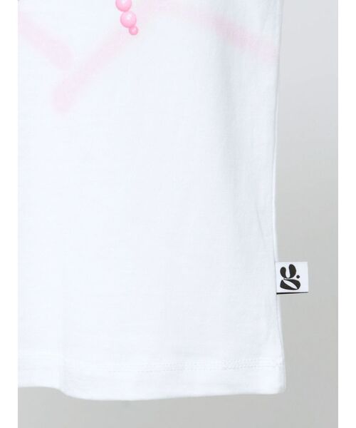 RUNWAY channel(ランウェイチャネル)の「【YEGG】Bikini T-shirt(Tシャツ/カットソー・レディース・ホワイト/ピンク・FREE)」の14枚目の写真