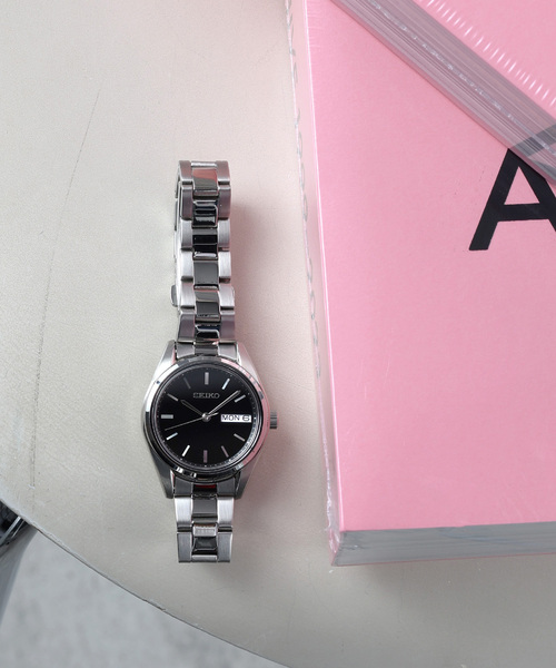 IENA（イエナ）の「【SEIKO / セイコー】Exclusive IENA x HIROB 30mm Black 別注（アナログ腕時計・レディース・シルバー・FREE）」の18枚目の写真