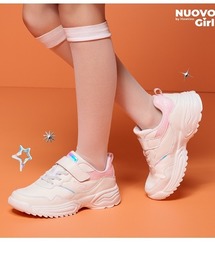NUOVO | NUOVO ヌオーヴォ 17-22 JENNIE ジェニー N9348J IVORY/PINK(スニーカー)