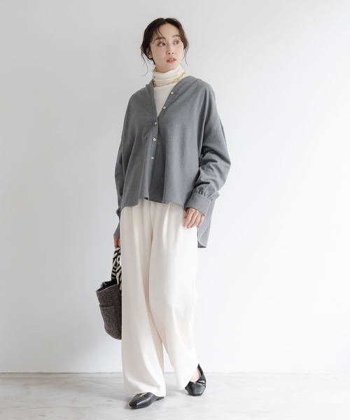 Elura(エルーラ)の「ジンジャーモイストタートル/133670(Tシャツ/カットソー・レディース・グリーン/ライトブルー/チャコールグレー/ホワイト/ブラック/ライトイエロー/ブラック系その他/フューシャピンク・LARGE/SMALL/MEDIUM)」の12枚目の写真