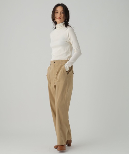 Elura(エルーラ)の「ジンジャーモイストタートル/133670(Tシャツ/カットソー・レディース・グリーン/ライトブルー/チャコールグレー/ホワイト/ブラック/ライトイエロー/ブラック系その他/フューシャピンク・LARGE/SMALL/MEDIUM)」の21枚目の写真