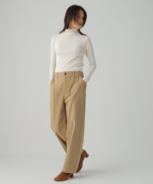 Elura(エルーラ)の「ジンジャーモイストタートル/133670(Tシャツ/カットソー・レディース・グリーン/ライトブルー/チャコールグレー/ホワイト/ブラック/ライトイエロー/ブラック系その他/フューシャピンク・LARGE/SMALL/MEDIUM)」の22枚目の写真