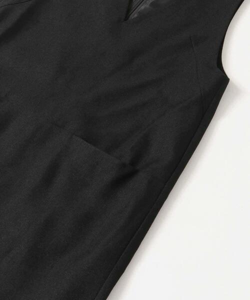 URBAN RESEARCH ROSSO WOMEN(アーバンリサーチ ロッソ)の「『UR TECH』ジャンパーワンピース(ワンピース・レディース・モカ/ベージュ系その他/ブラック・36/38)」の12枚目の写真