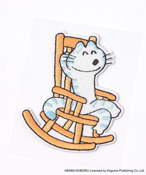 niko and...（ニコアンド）の「【11ぴきのねこ】コラボ　ワッペンシール（ステッカー/テープ・レディース・シャーベット/ブルー・0）」の5枚目の写真