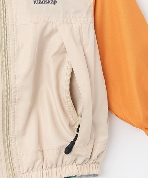 セール】恐竜リバーシブルウィンドブレーカー（ブルゾン）｜kladskap