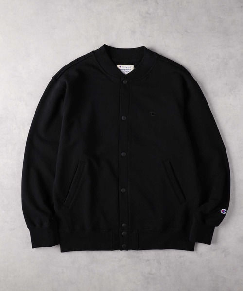 Champion（チャンピオン）の「【Champion】無地スウェットカーディガン（スウェット・メンズ・ブラウン/グレー/ブラック・M/L/XL）」の2枚目の写真