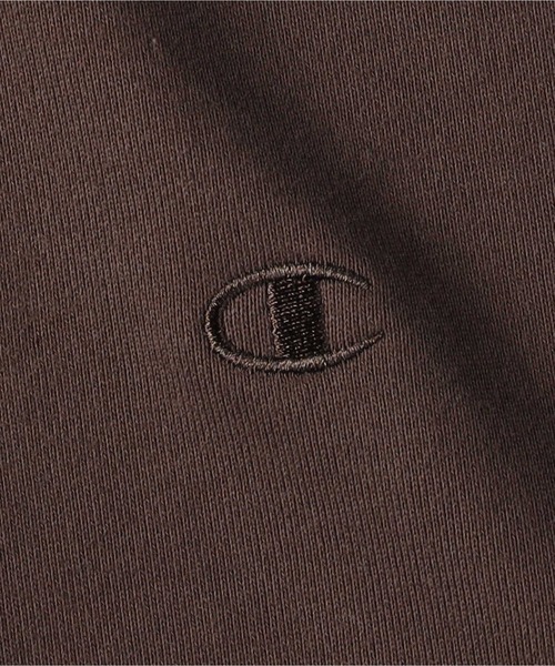 Champion（チャンピオン）の「【Champion】無地スウェットカーディガン（スウェット・メンズ・ブラウン/グレー/ブラック・M/L/XL）」の7枚目の写真