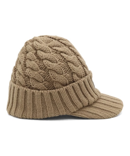 NEW ERA（ニューエラ）の「ニューエラ バイザー付きニット メタルプレート ONSPOTZ別注（ニットキャップ/ビーニー・メンズ・グレー/ブラック/ホワイト/グレー系その他/ネイビー/ベージュ・FREE）」の19枚目の写真