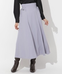 AND COUTURE | サイドレースアップフレアスカート(スカート)