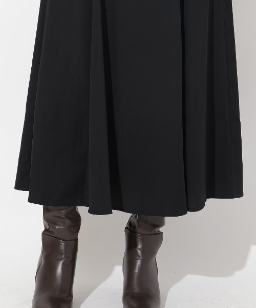 AND COUTURE（アンドクチュール）の「サイドレースアップフレアスカート（スカート・レディース・ブラック/ブラウン/ラベンダー・SMALL/MEDIUM）」の8枚目の写真