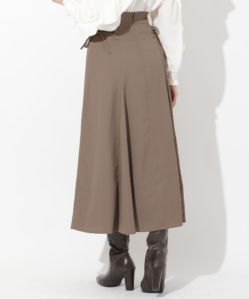 AND COUTURE（アンドクチュール）の「サイドレースアップフレアスカート（スカート・レディース・ブラック/ブラウン/ラベンダー・SMALL/MEDIUM）」の11枚目の写真