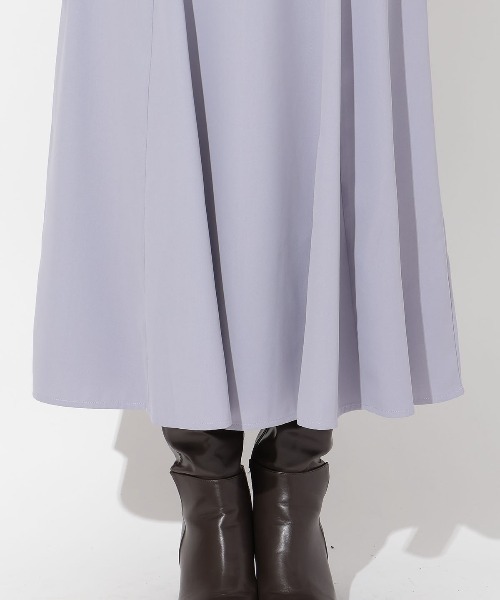 AND COUTURE（アンドクチュール）の「サイドレースアップフレアスカート（スカート・レディース・ブラック/ブラウン/ラベンダー・SMALL/MEDIUM）」の14枚目の写真