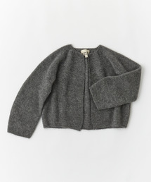 unfil アンフィル / stretch superkid mohair short cardigan ストレッチスーパーキッドモヘアショートカーディガン / WFFL-UW134