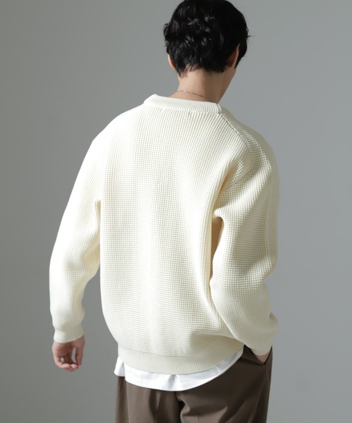 NANO universe（ナノユニバース）の「スポンディッシュ カーディガン（カーディガン/ボレロ・メンズ・ブルーグレー/オフホワイト/ブラウン・L/M）」の20枚目の写真